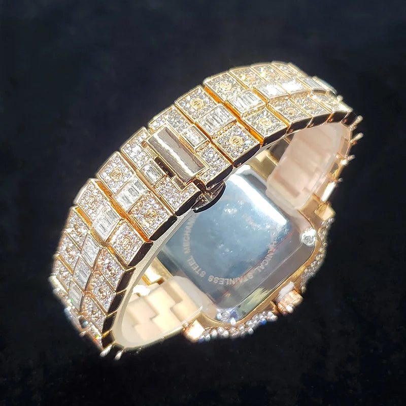 Ice Watch Adiamantado tipo Cartier de Lujo