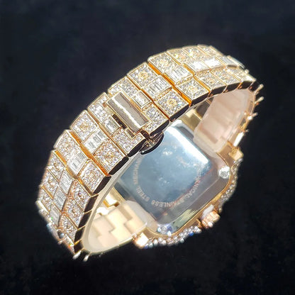 Ice Watch Adiamantado tipo Cartier de Lujo