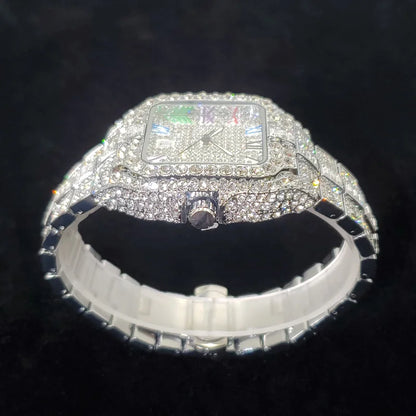 Ice Watch Adiamantado tipo Cartier de Lujo