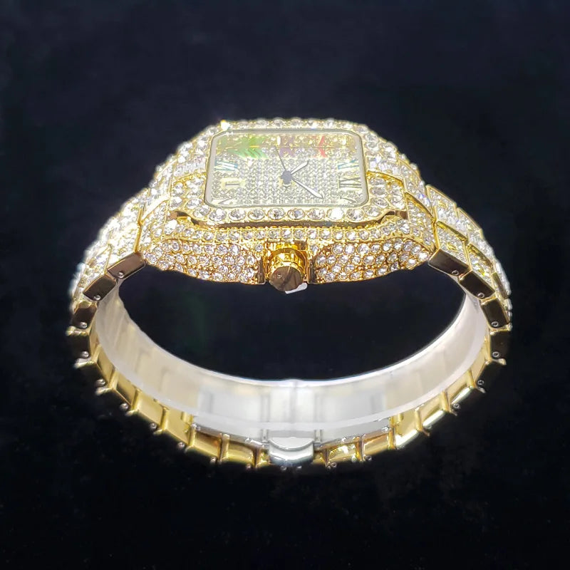 Ice Watch Adiamantado tipo Cartier de Lujo