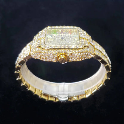 Ice Watch Adiamantado tipo Cartier de Lujo