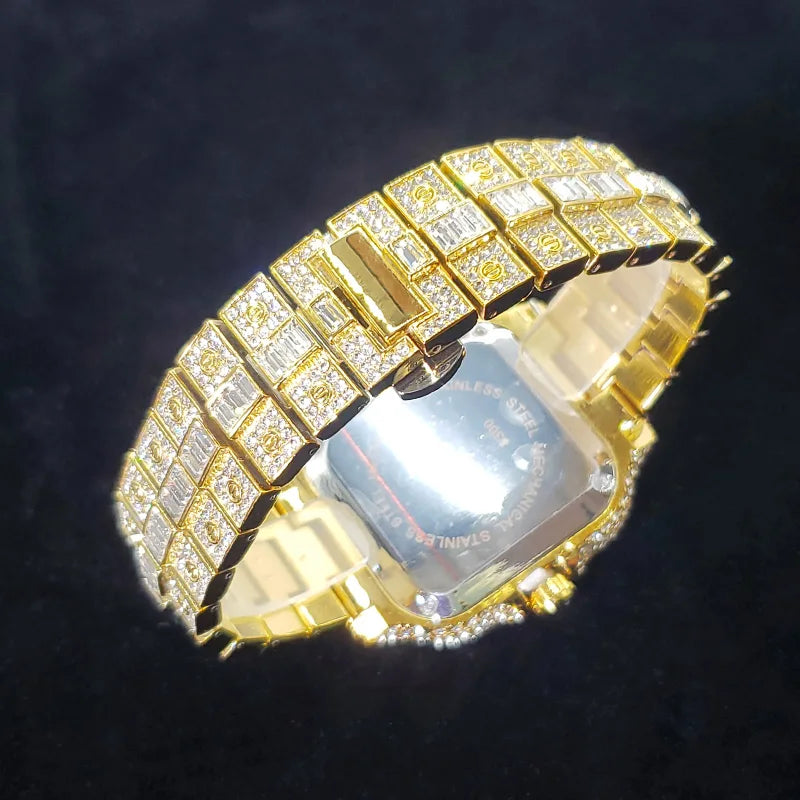 Ice Watch Adiamantado tipo Cartier de Lujo