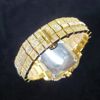 Ice Watch Adiamantado tipo Cartier de Lujo