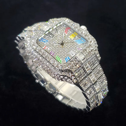 Ice Watch Adiamantado tipo Cartier de Lujo